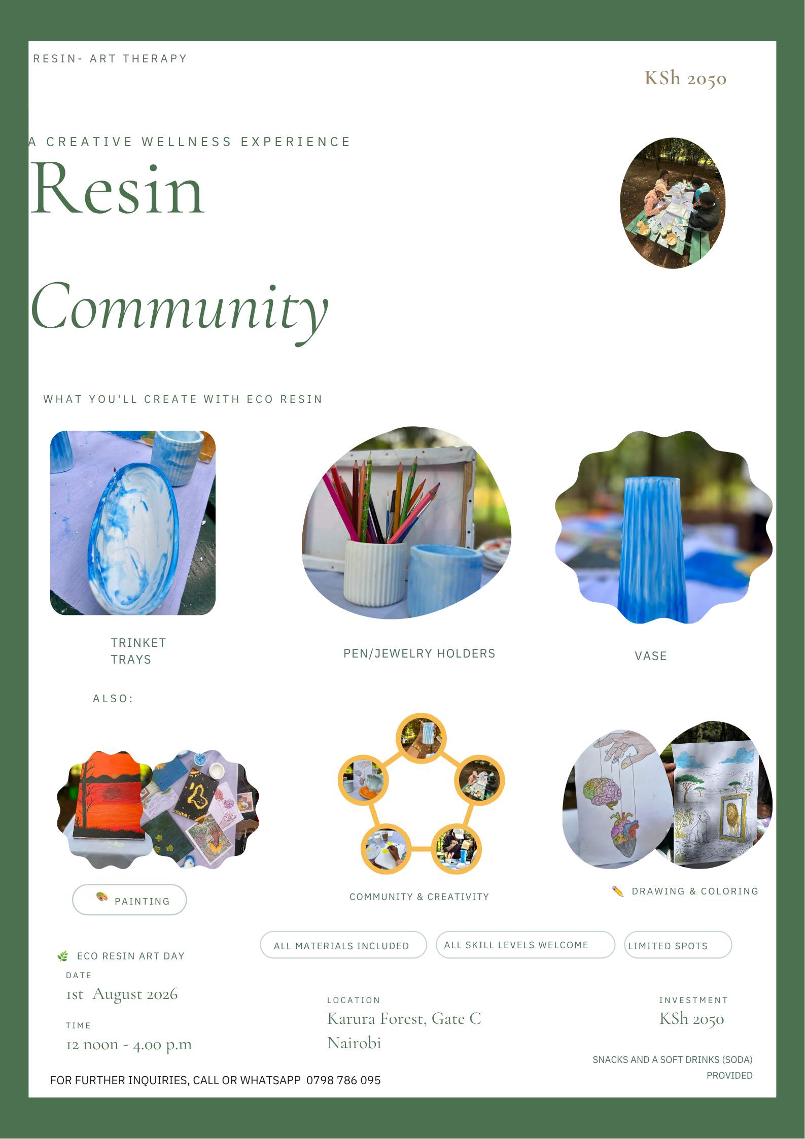 Resin Community - Art Day
