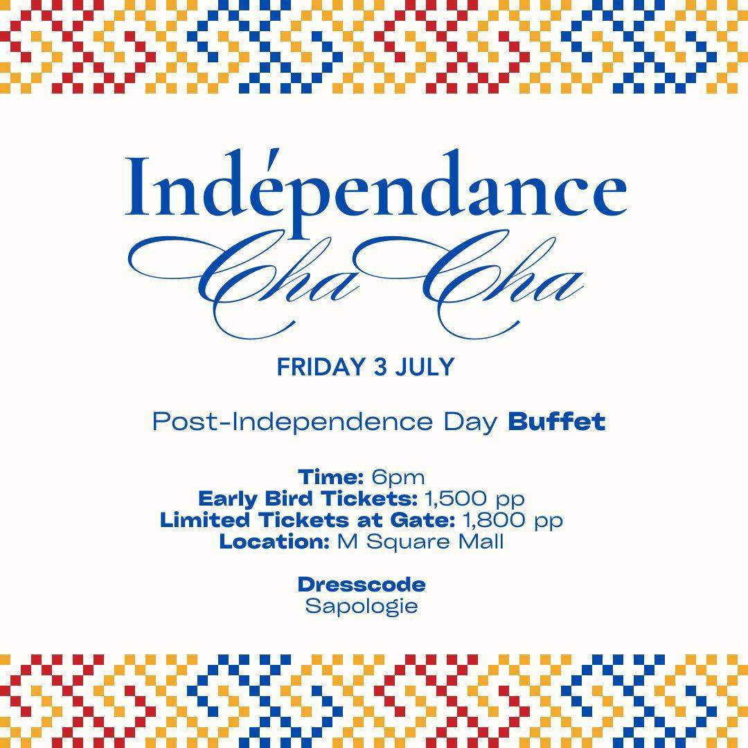Indépendance Cha-Cha: Post Independence Buffet