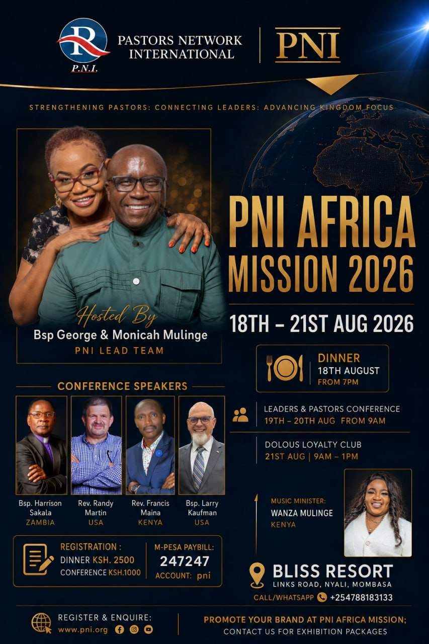 PNI AFRICA MISSION 2026- MOMBASA, KENYA