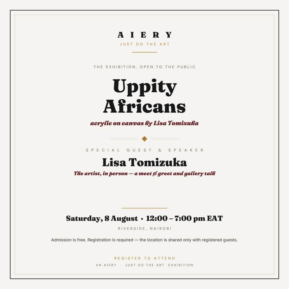 Uppity Africans by Lisa Tomizuka